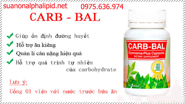 Carb Bal - tinh chất từ thiên nhiên