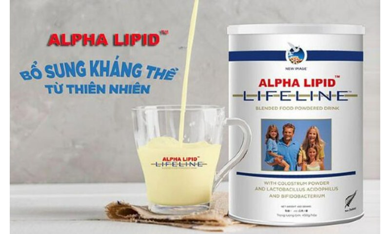 Sữa non Úc Alpha Lipid chứa nhiều kháng thể tốt cho sức khỏe